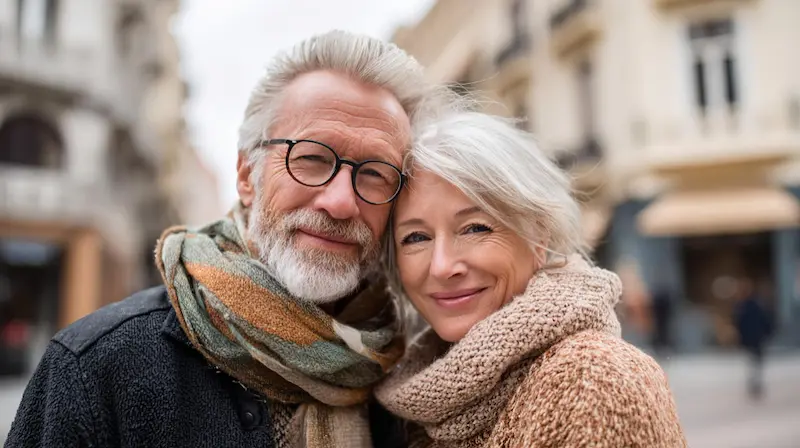 christian senior couple in new york